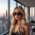Stylish UV Protection Square Sunglasses