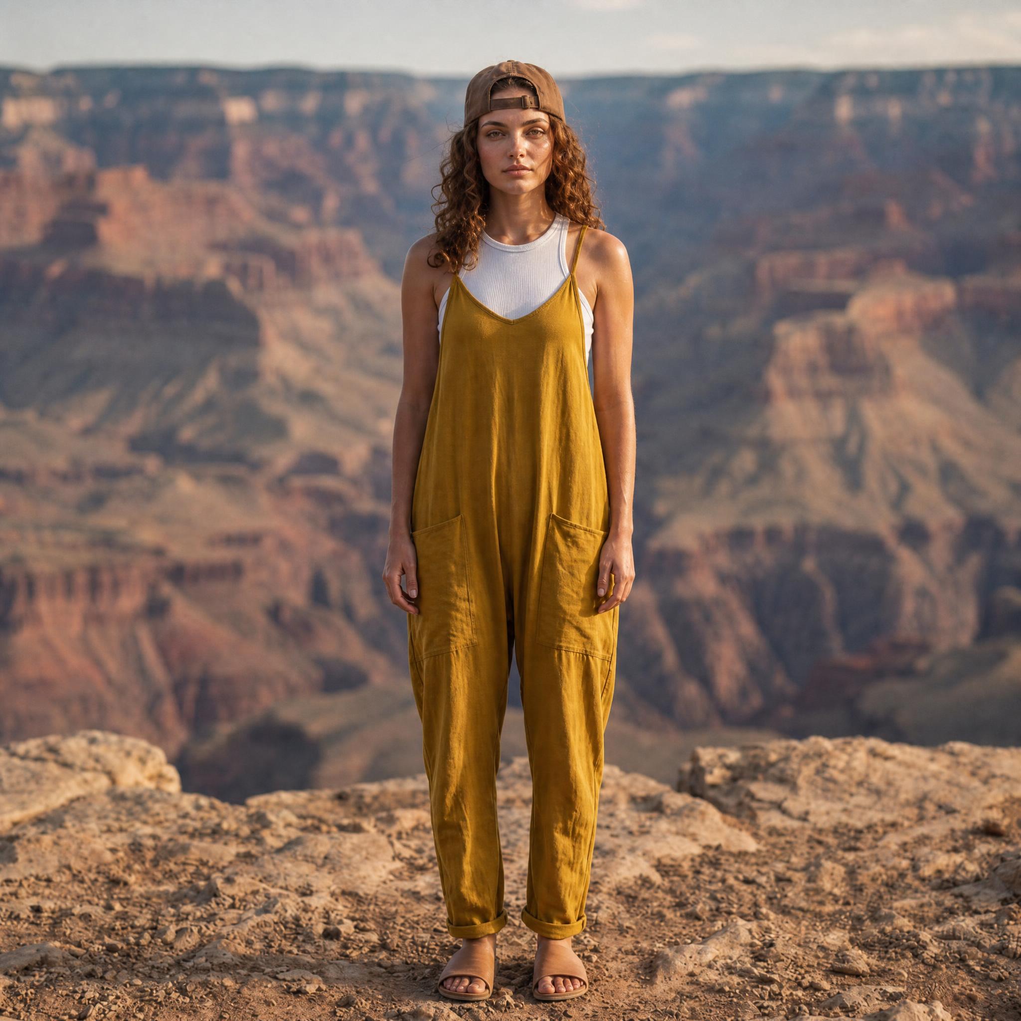 Desert Breeze Relaxed Pocket Jumpsuit