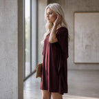 Effortless Breeze V-Neck Flutter Sleeve Mini Dress