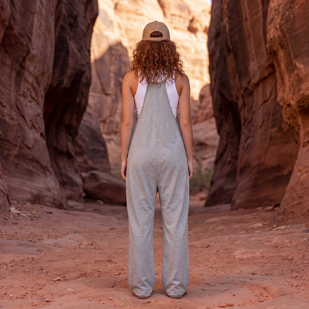 Desert Breeze Relaxed Pocket Jumpsuit