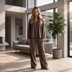 Mocha Luxe Relaxed Lounge Set