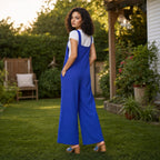 Weekend Wanderer Wide-Leg Overall Jumpsuit