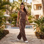 Coastal Ease Textured Two-Piece Lounge Set