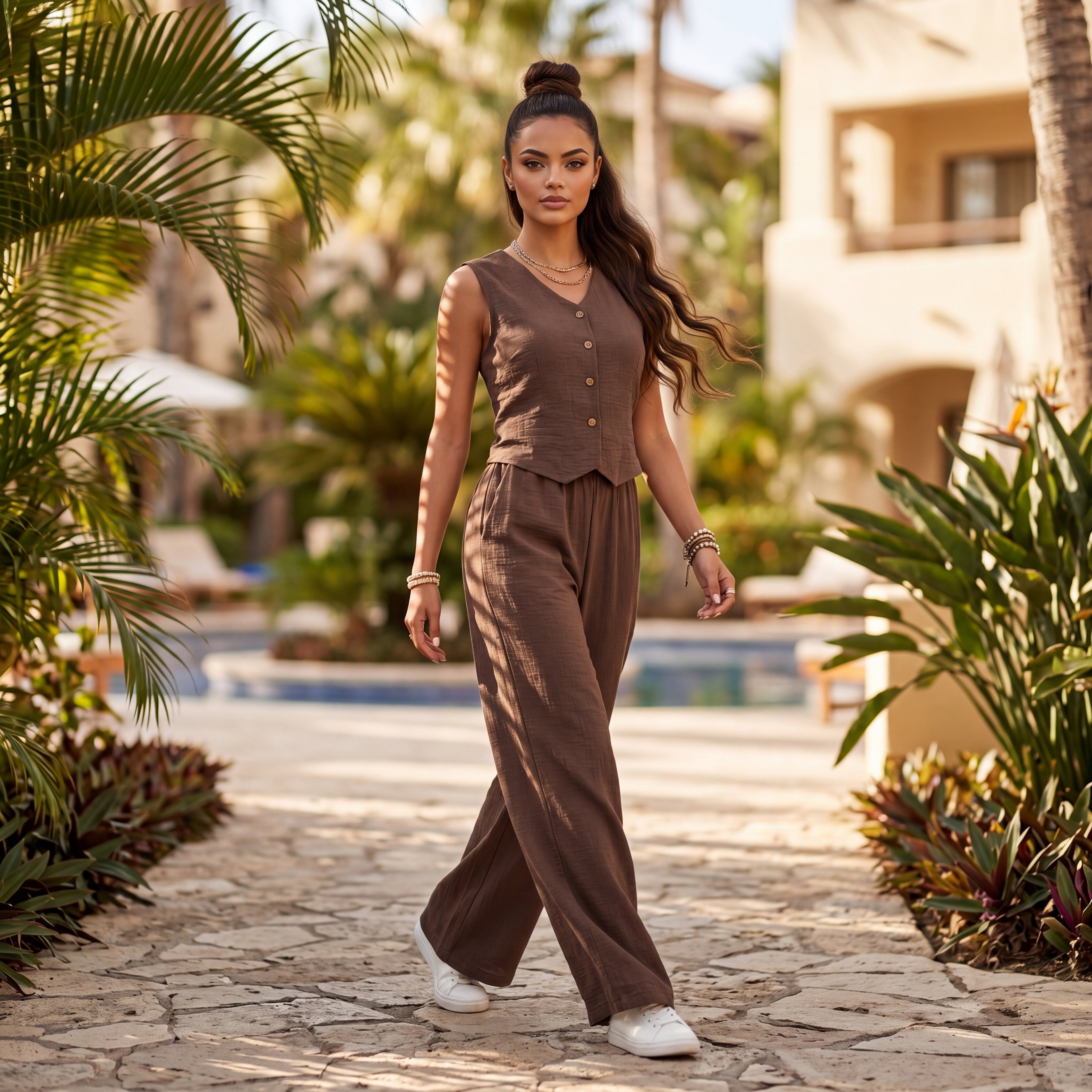 Coastal Ease Textured Two-Piece Lounge Set