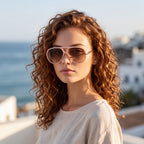 Luxe Oversized Aviator Sunglasses