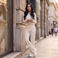 Elegant Ease Cream Lounge Set