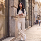 Elegant Ease Cream Lounge Set