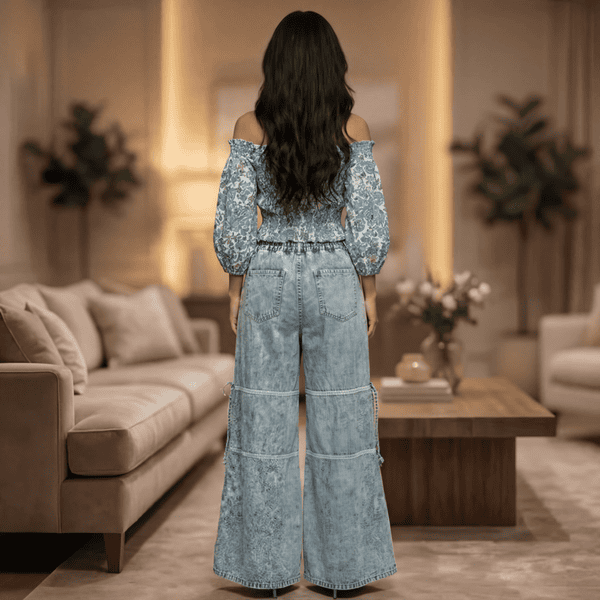Bloom Breeze Off-Shoulder Floral Top