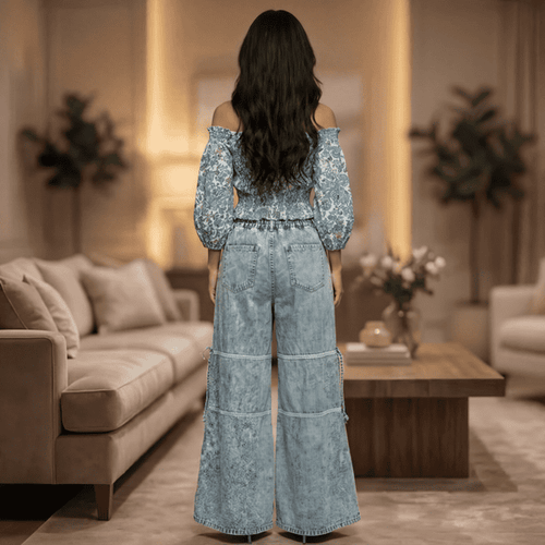 Bloom Breeze Off-Shoulder Floral Top