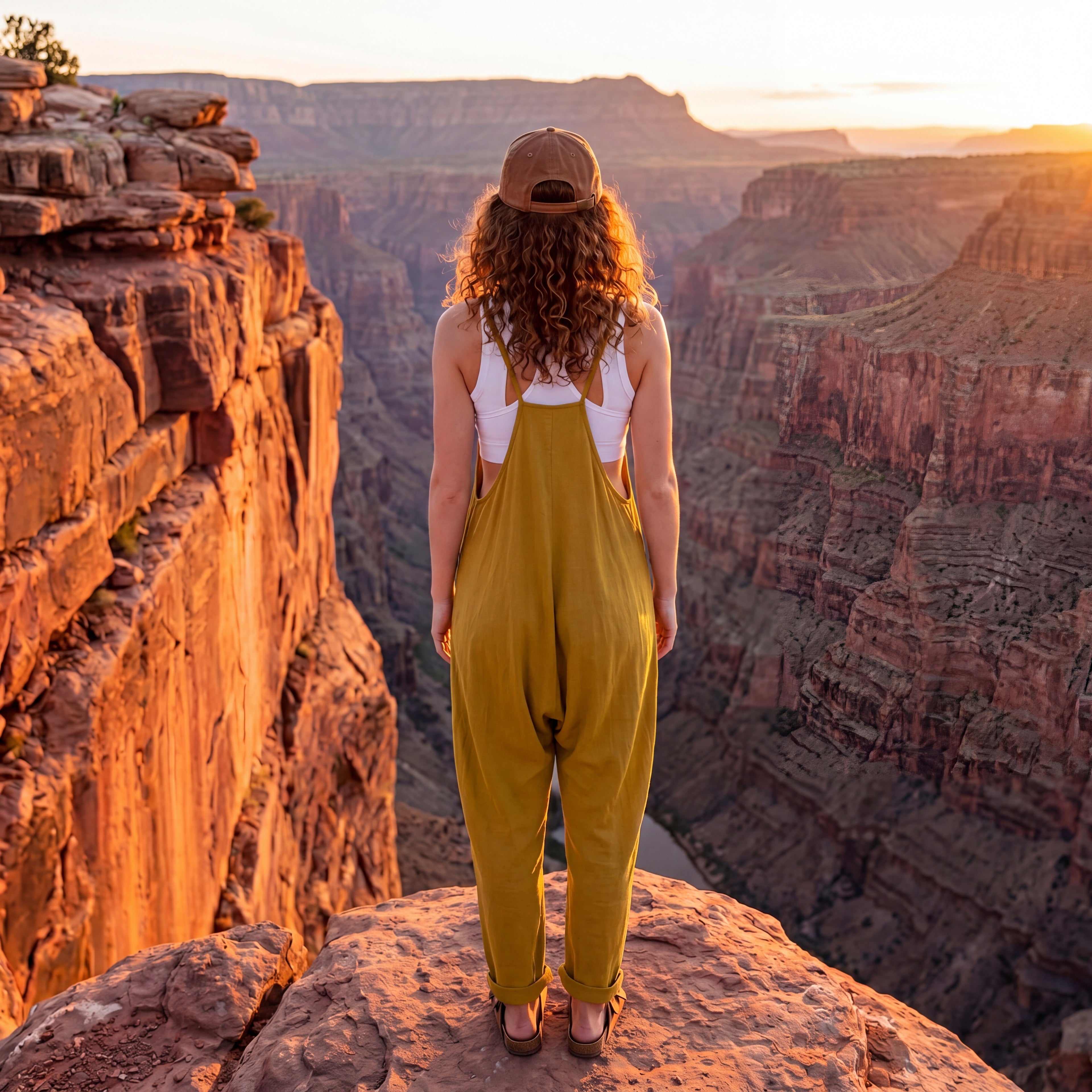 Desert Breeze Relaxed Pocket Jumpsuit