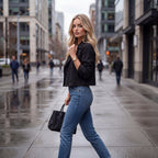 City Chic Cropped Trench Jacket