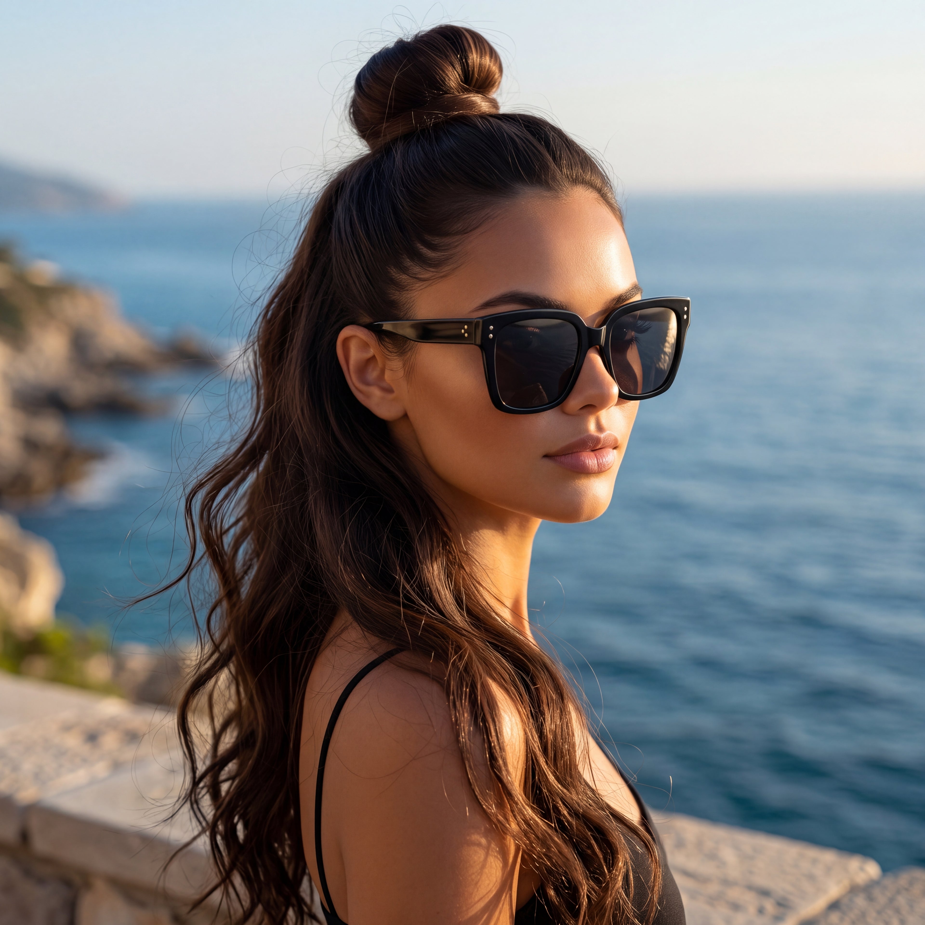 Stylish Oversized Square Sunglasses