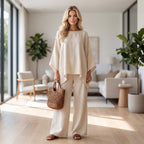 Serene Linen Lounge Set