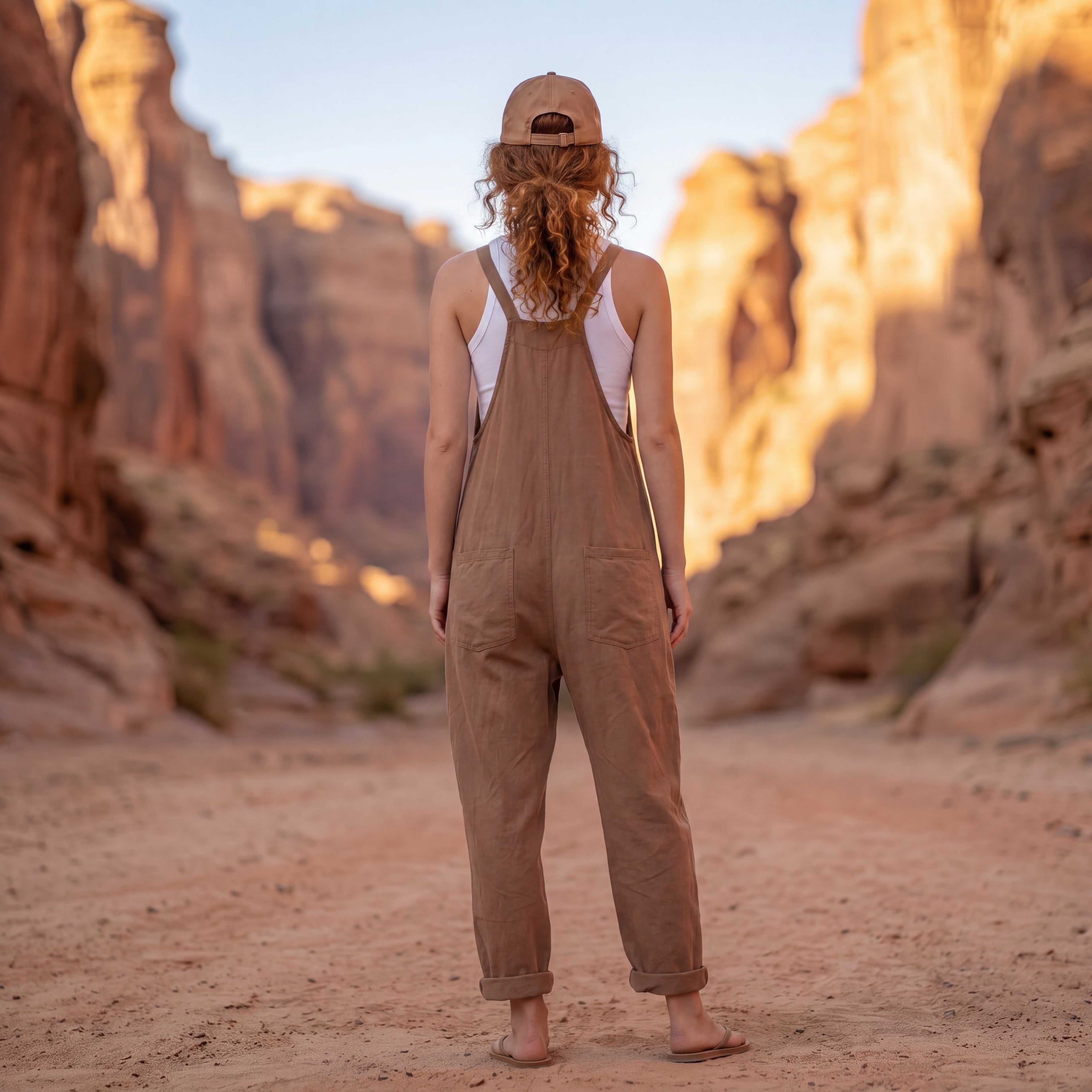 Desert Breeze Relaxed Pocket Jumpsuit