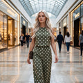 Olive Grove Polka Dot Lounge Set