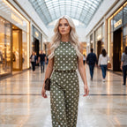 Olive Grove Polka Dot Lounge Set