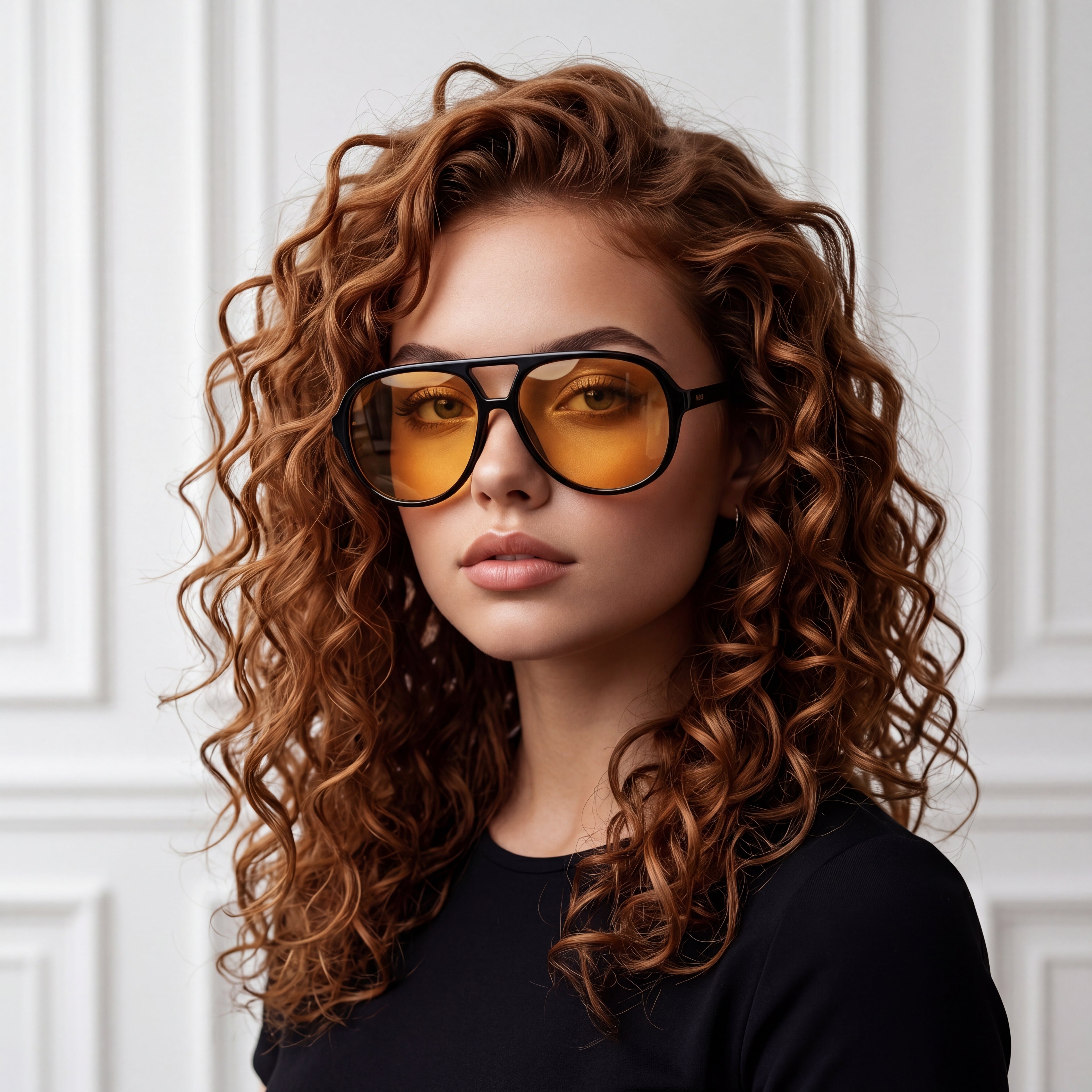 Luxe Oversized Aviator Sunglasses