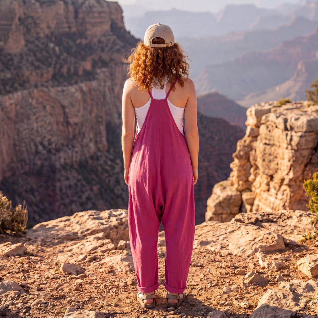 Desert Breeze Relaxed Pocket Jumpsuit
