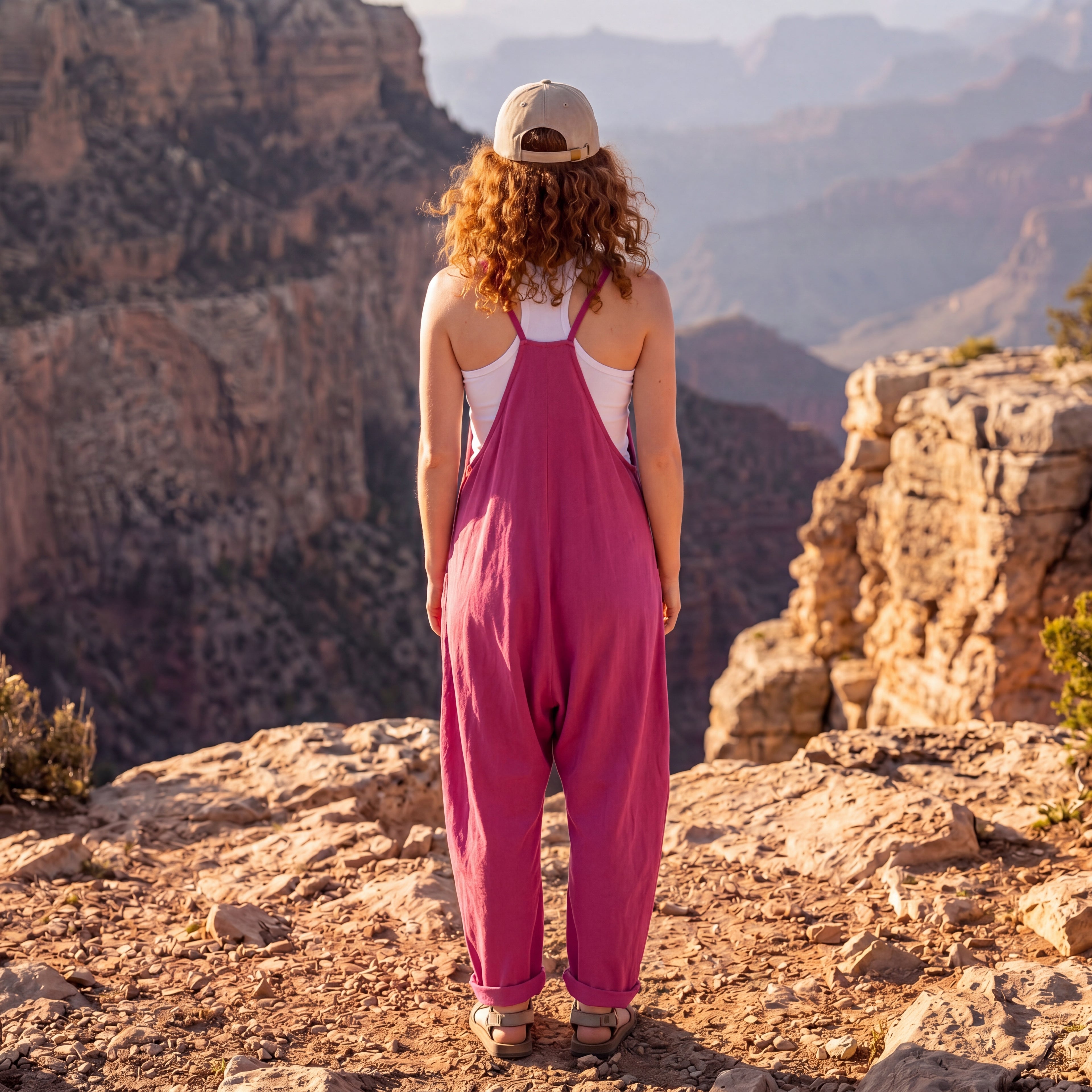 Desert Breeze Relaxed Pocket Jumpsuit